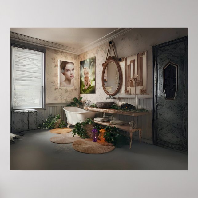 Bohemian Bath Poster (Front)