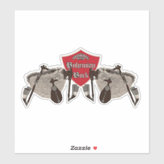 bohemian bock - Bagpipes from Czech Sticker