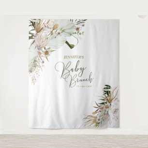 Bohemian Boho Baby Brunch Decor Backdrop