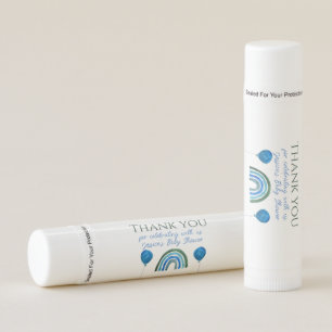 Bohemian Boho Baby Shower Boy Thank you Gifts Lip Balm