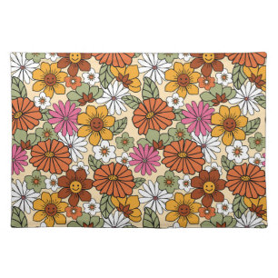 Bohemian Boho MOD Hippy Cloth Placemat