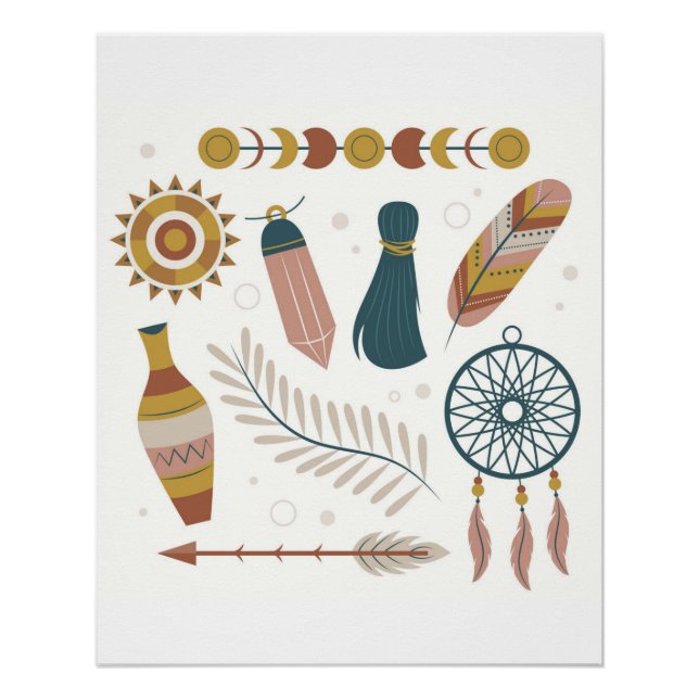 Bohemian (Boho) Style Poster (Front)