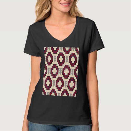 Bohemian Boho Style Summer Decor Tribal Moroccan P T_Shirt