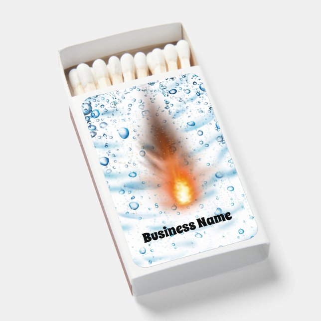 Bohemian Bridal Shower Matchbox Matchboxes (Front Open)