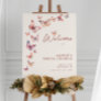 Bohemian Butterfly Bridal Shower Welcome Sign