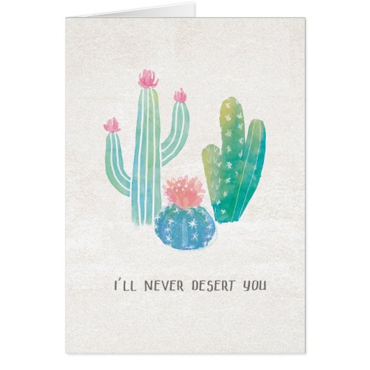 Bohemian Cactus | I'll Never Desert You (Front)