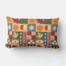 Bohemian Celestial Patchwork with Mystical Symbols