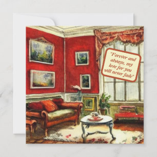 Bohemian Charm: "Rustic Love" Note Card