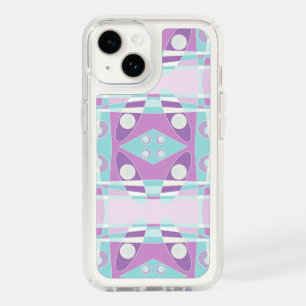 Bohemian Chintz 73 Pastel Lilac Turquoise  Speck iPhone 14 Case
