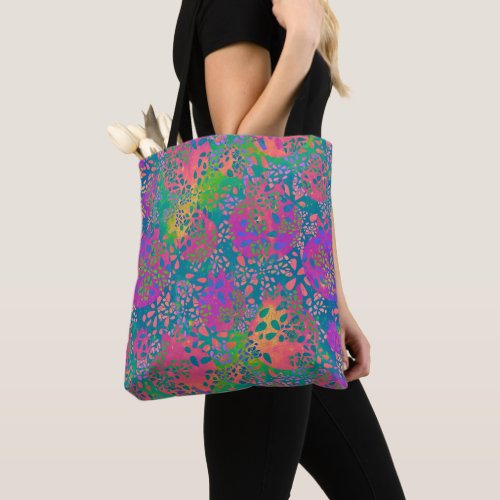 Bohemian Colorful Abstract Tote Bag