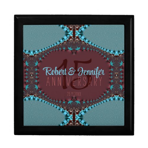 Bohemian Cottage Fractal Lace satin Gift Box