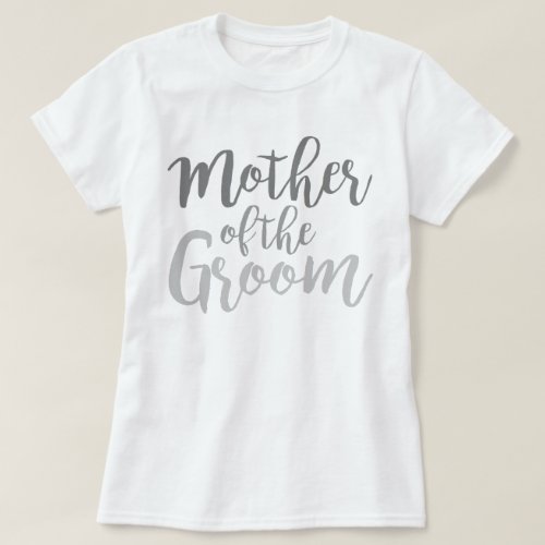 Bohemian Cursive Mother of the Groom Wedding Top