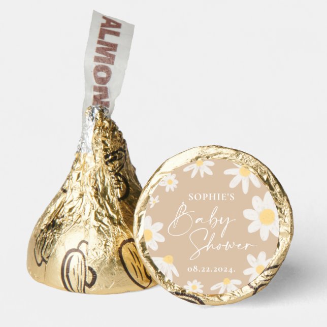 Bohemian Daisy Flower hershey®'s kisses® (Front)