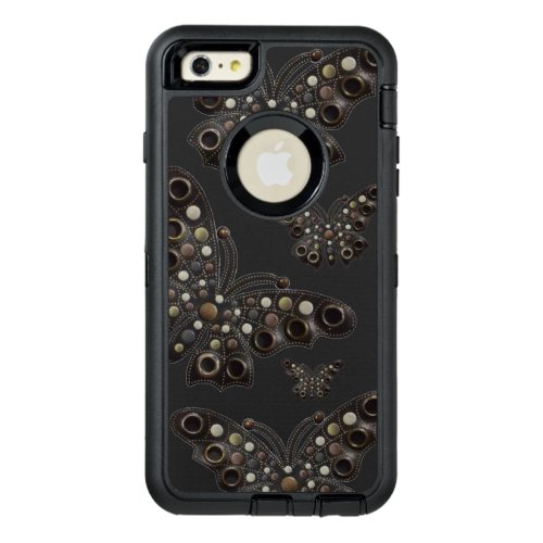 Bohemian Dark Leather Butterfly 66s Case