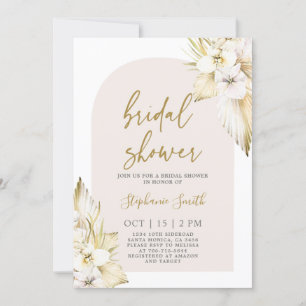 Bohemian Desert Bridal Shower Invitation