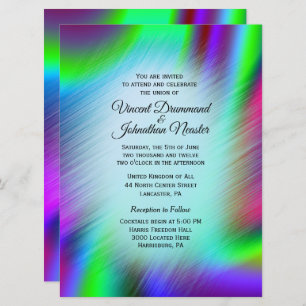 Bohemian Design Wedding Invitations