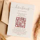 Bohemian Directions Digital Maps With QR Code Enclosure Card | Zazzle