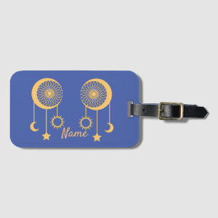 Bohemian Dream Catcher Thunder_Cove Luggage Tag