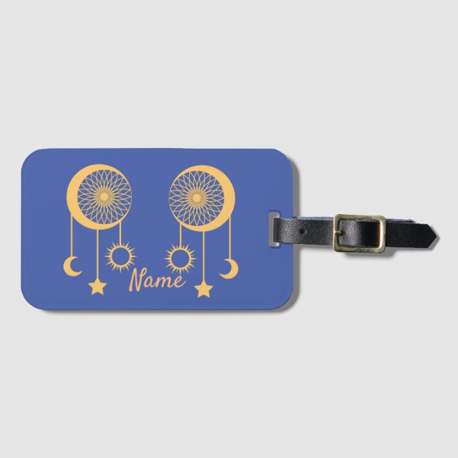 Bohemian Dream Catcher Thunder_Cove   Luggage Tag (Front Horizontal)