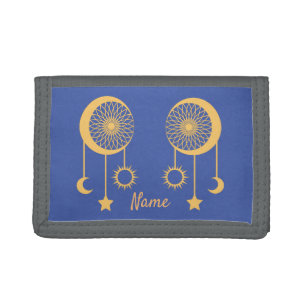 Bohemian Dream Catcher Thunder_Cove Tri-fold Wallet