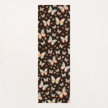 Bohemian dreams of butterflies and flowers on.