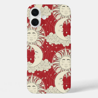 bohemian dreams red iPhone 16 plus case