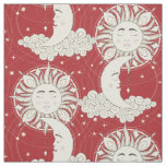 bohemian dreams red fabric