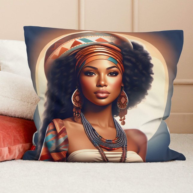 Bohemian Elegance Throw Pillow (Creator Uploaded)