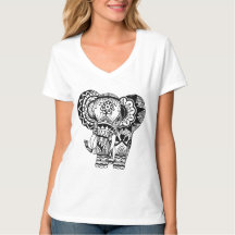 Bohemian Elephant Tee Shirt