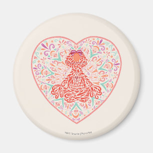 Bohemian Elmo Magnet