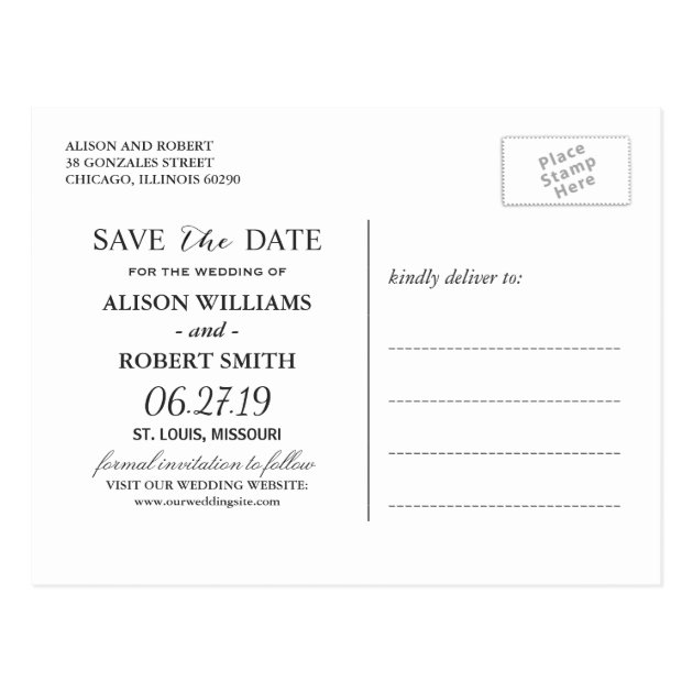 Bohemian Feather Boho Floral Wreath Save The Date Postcard