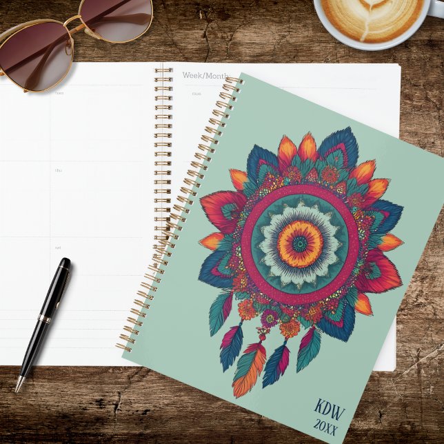 Bohemian Feathers Planner (Creator Uploaded)