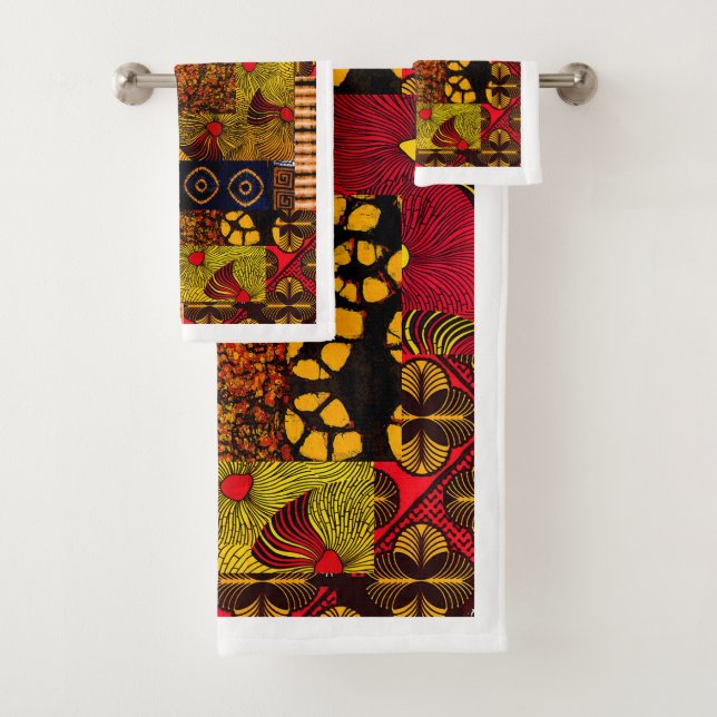 Bohemian Flair Bath Towel Set (Insitu)