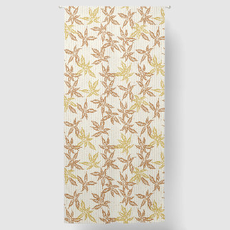 Bohemian flora retro botanical plant  blackout curtains