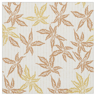 Bohemian flora retro botanical plant  fabric