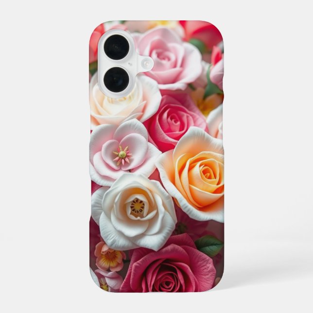 Bohemian Floral Art Perfect Gift iPhone Case (Back)