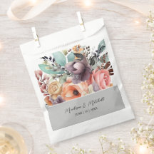 Bohemian Floral Bouquet Watercolor