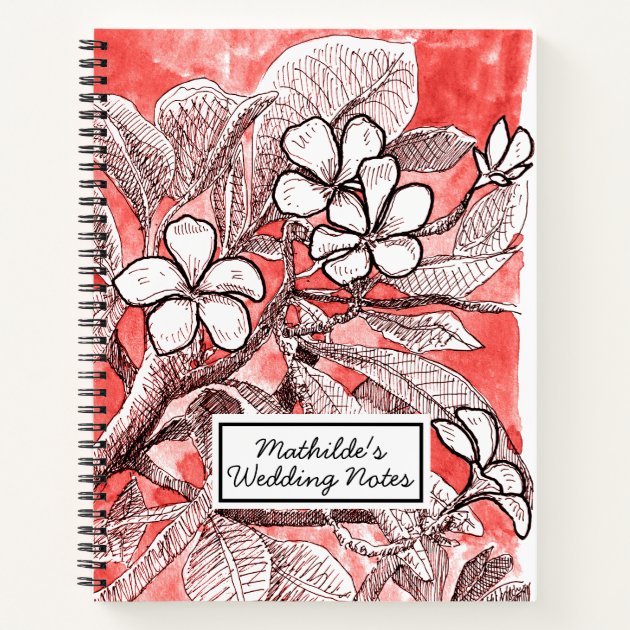 wedding notebook