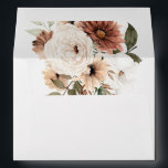 Bohemian Floral Terracotta Wedding Invitation Envelope<br><div class="desc">Bohemian Floral Terracotta Wedding Invitation envelope

See matching collection in Niche and Nest Store</div>