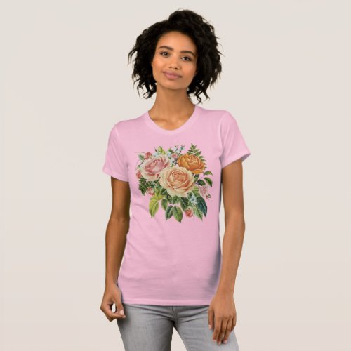 Bohemian Flower Power T_Shirt