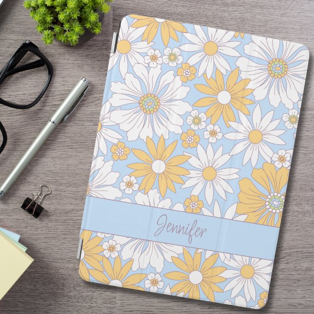 Bohemian Flowers Monogram  iPad Mini Cover (Creator Uploaded)