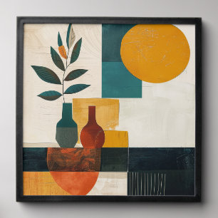 "Bohemian Geometric Art Peel-and-Stick Tile" Peel And Stick Photo Tile