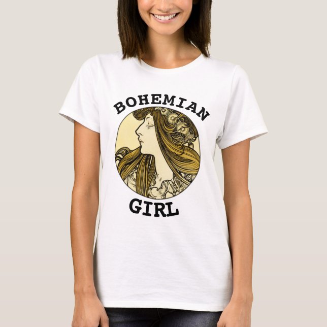 BOHEMIAN GIRL T-SHIRTS (Front)