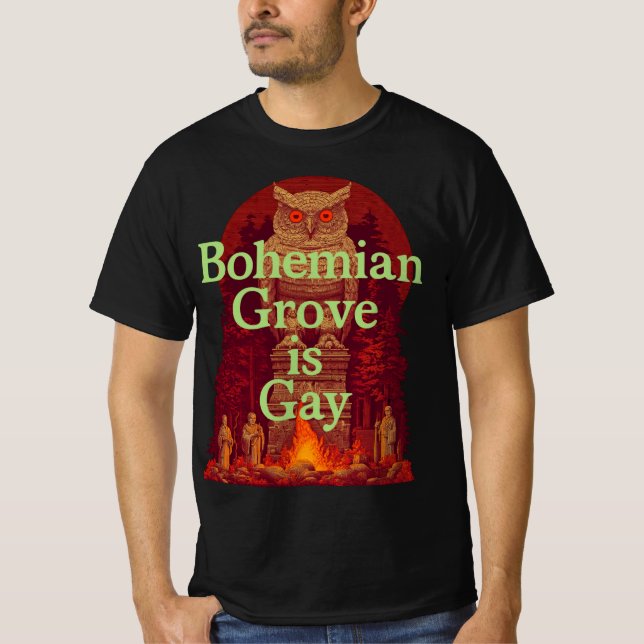 Bohemian Grove is Fruity T-Shirt (Front)