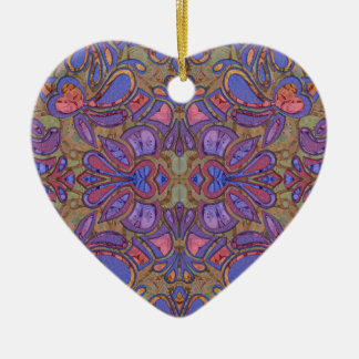 Bohemian Heaflow Ornment Ceramic Ornament