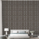 Bohemian lattice wallpaper 