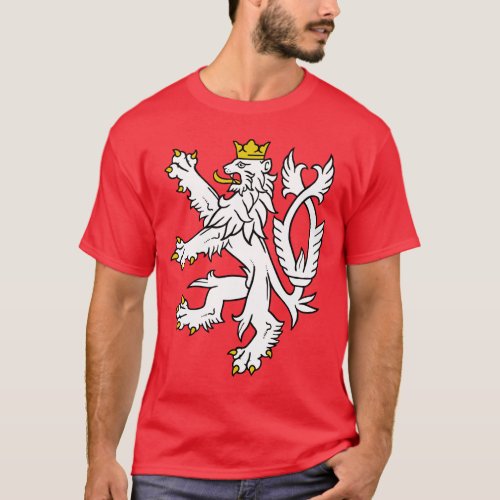 Bohemian Lion Rampant T_Shirt