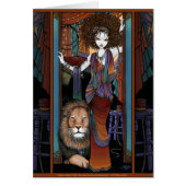 Bohemian Lion Tamer Girl Circus Performer Leona (Front)