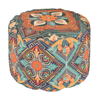 Bohemian Luxe Pouf