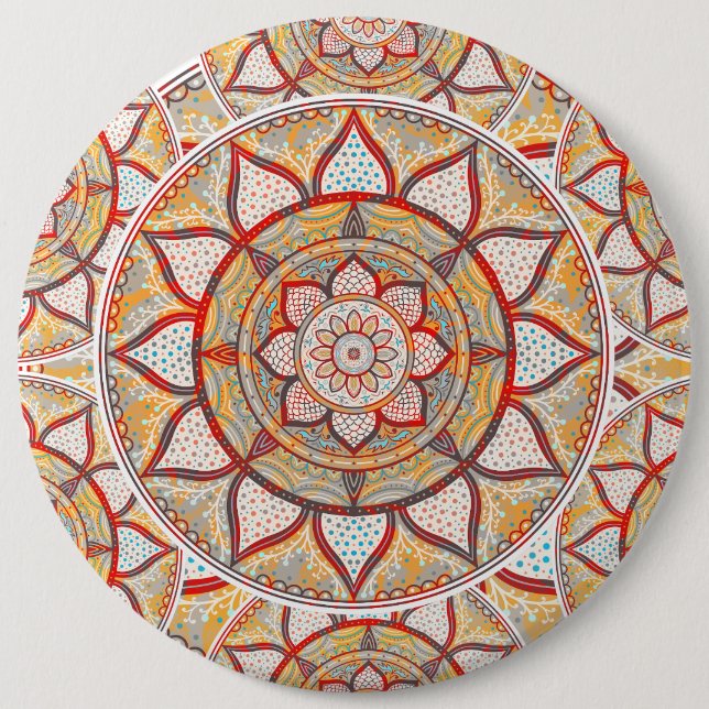Bohemian Mandala Button (Front)